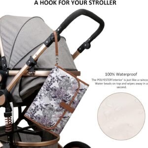 Portable Baby Change Mat: Foldable Diaper Pad with Carrying Strap - Image 2