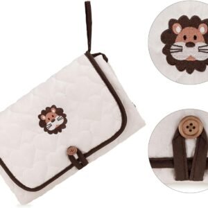 Portable Travel Diaper Changing Pad for Infants - Cartoon Pattern, Strong Absorbent - Image 3