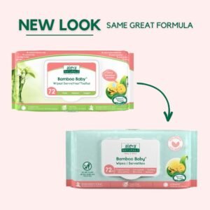 Aleva Naturals Bamboo Baby Wipes - Hypoallergenic, Organic, 432 Count - Image 2
