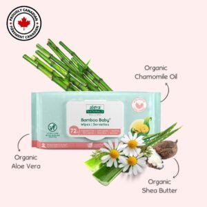 Aleva Naturals Bamboo Baby Wipes - Hypoallergenic, Organic, 432 Count - Image 4