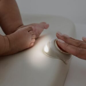 Skip Hop Light-Up Baby Changing Pad – Wipeable & Contoured, Fits Standard Tables - Image 4