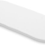 UPPAbaby Bassinet V3 Mattress Cover/Extra Cover for Bassinets 2018-Later/Ultra Soft and Comfortable/Machine Washable/White
