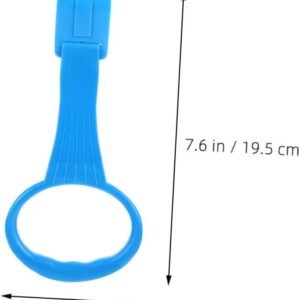 CVUTOVO 2-Pack Ergonomic Pull Up Rings for Safe Indoor Playpen Assistance - Image 2