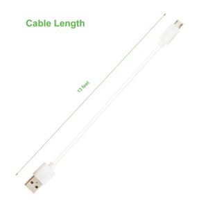 13ft Micro USB Charger Cable for Baby Monitors - Compatible with LBTech, Owlet, Infant Optics, eufy & More - Image 5