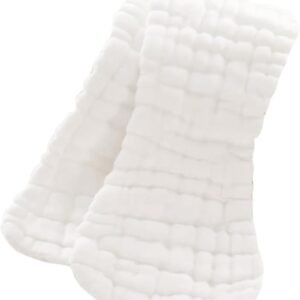 ERINGOGO 5pcs Newborn Cotton Nappies Breathable Absorbent Diaper for Newborn Baby Items