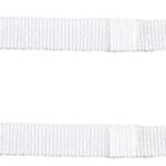 F-Price Replacement Parts for Baby Swing - Fisher-Price Revolve Baby Swing FBL70 ~ Set of 2 White Replacement Waist Strap with Male Part of Buckle