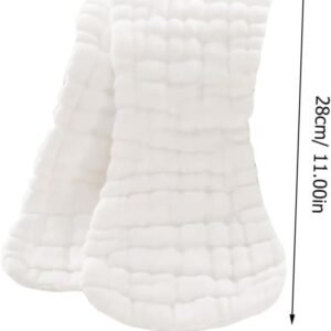 5-Pack Breathable Cotton Newborn Diapers | Absorbent Baby Nappies - Image 6