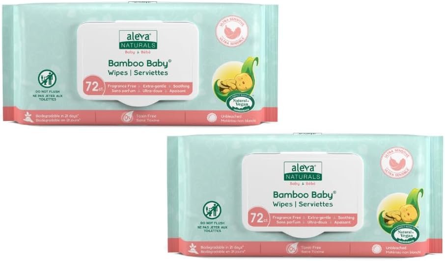 Aleva Naturals Bamboo Baby Wipes