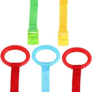 COOPHYA 5pcs Pull Rings for Nursery Standing Assist Tools Hanging Rings for Lightweight and Portable for