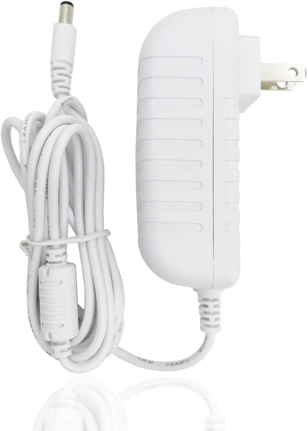 Power Cord Replacement for 4moms Mamaroo, RockaRoo Baby Swing, 12V 3A AC Adapter Charger 6.6 ft Cable