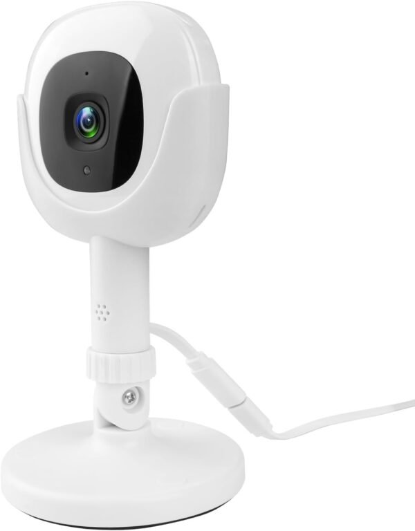 Flex Multi-Stand for Nanit Pro Baby Monitor,Prevent Nanit Pro Cam from Falling Off, Wall-mountable or Tabletop Placement, Travel Baby Monitor Accessory with Charging Port & Cable (Camera not Included)