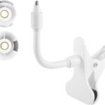 Tonton Baby Monitor Flexible Clip Clamp Mount for HelloBaby HB6339/HB65/HB40, BOIFUN Baby 5S/6T/VB805, ieGeek Baby1T, Nanit Pro Baby Monitor, WYZE Cam V3/PanV3/PanV2, eufyCam 2C/2, Google Nest 2nd Gen