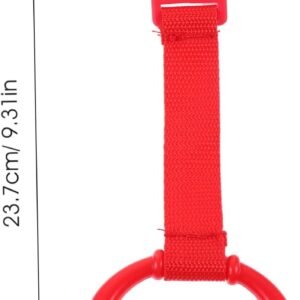 WESIEVYA 2pcs Durable Hand Pull Rings for Newborn Walking Assistance - Image 2