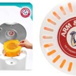 Munchkin Arm & Hammer Diaper Pail Snap, Seal and Toss Refill Bags (20 Bags) + Puck Diaper Pail Baking Soda Cartridge