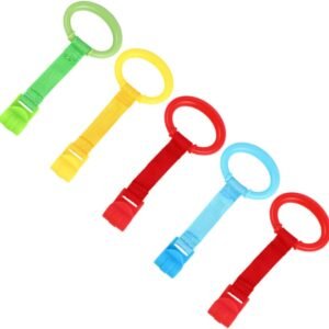 5-Pack Minkissy Pull Rings for Cot