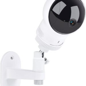 Adjustable Baby Monitor Wall Mount for Eufy Spaceview, Spaceview Pro and Spaceview S Baby Monitor, Perfect View Angle and Easy Installation Without Drilling