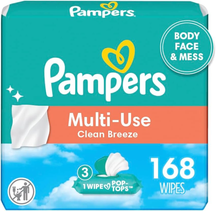 Pampers Fresh Bloom Baby Wipes