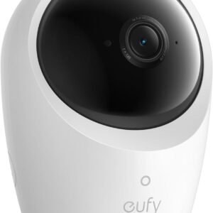eufy Baby Monitor E21 Add-On Camera, 4K UHD Resolution, 330° Pan and 60° Tilt, 8× Zoom, Night Vision, 5000mAh Built-in Battery, ANR