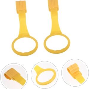 HAWILLOSCH Crib Stand-Up Clips - 4 Pack Bed Pull Rings for Boys - Image 7