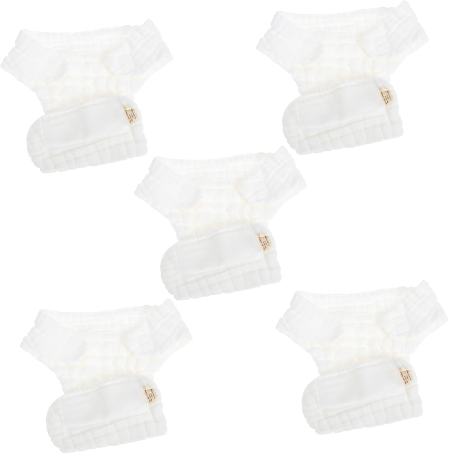 YOSADIER 5-Pack Reusable Newborn Cloth Diapers