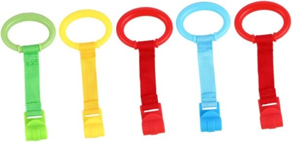 UTHCLO 5pcs Pull Rings Bed Hand Support Tools for Standing Up Lightweight and Easy to Use Enhances Hand Eye