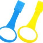 CVUTOVO 2-Pack Ergonomic Pull Up Rings