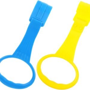 CVUTOVO 2-Pack Ergonomic Pull Up Rings