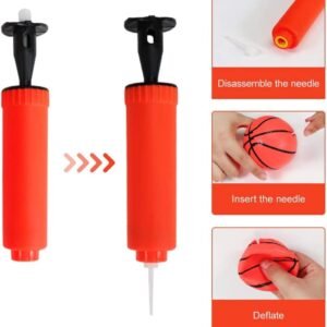 Upgraded Kids Bath Toys: Basketball Hoop Set with 4 Soft PVC Balls - Image 3