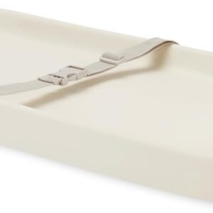 Skip Hop Baby Changing Pad Nursery Style Light-Up Wipeable and Contoured with Cushioned Foam Fits Standard Changing Tables Oat