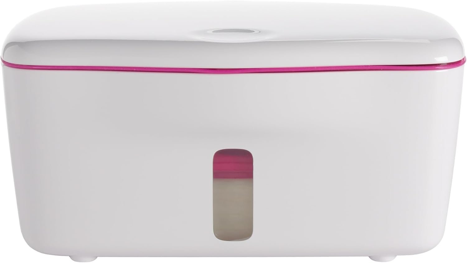 Pink OXO Tot Perfect Pull Wipes Dispenser