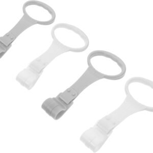 Milisten 2 Pairs Portable Pull Ring
