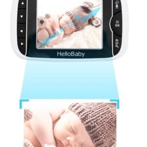 HelloBaby Baby Monitor: 3.2" LCD, Pan-Tilt-Zoom, Night Vision & Audio - Image 5