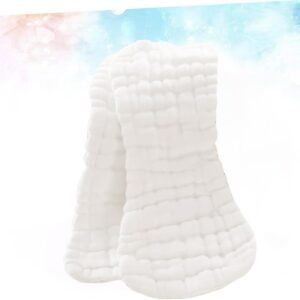5-Pack Breathable Cotton Newborn Diapers | Absorbent Baby Nappies - Image 8