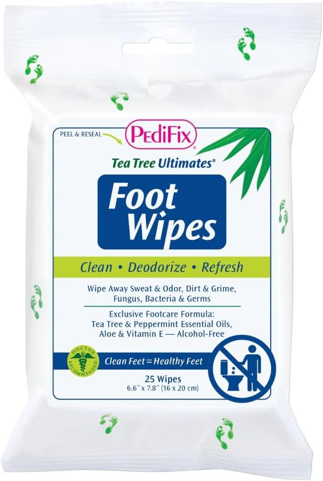 Pedifix Tea Tree Foot Wipes