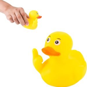 Funny Yellow Rubber Ducky Car Dash