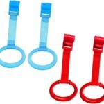 minkissy 4Pcs Bed Stand Rings Pull Ring Walking Assist Tools for Sturdy and Lightweight Encourages Standing