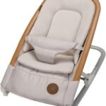 Maxi-Cosi 2-in-1 Kori Rocker, folds flat, travel, washable fabrics, Sand Horizon