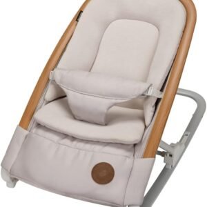 Maxi-Cosi 2-in-1 Kori Rocker, folds flat, travel, washable fabrics, Sand Horizon