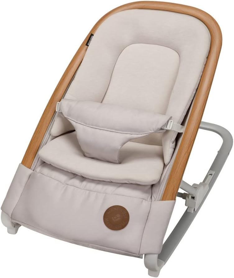 Maxi-Cosi 2-in-1 Kori Rocker, folds flat, travel, washable fabrics, Sand Horizon