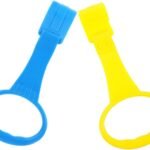 LIOOBO 2-Pack Ergonomic Playpen Pull-Up Rings