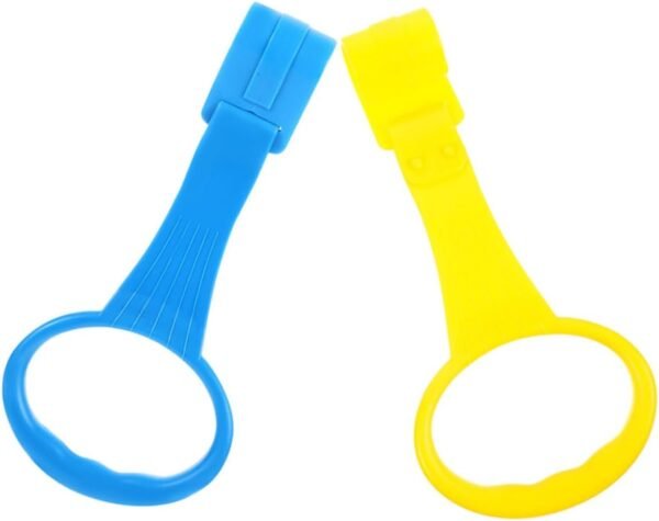 LIOOBO 2-Pack Ergonomic Playpen Pull-Up Rings