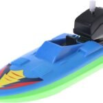 U-K Wind-Up Clockwork Bath Boat Toy for Kids