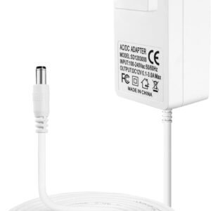 Cord for 4moms mamaRoo 4, 12V 3A Charger for RockaRoo Baby Swing, AC Adapter Charging Plug Replacement for mamaroo 2015 Infant Seat Bouncer