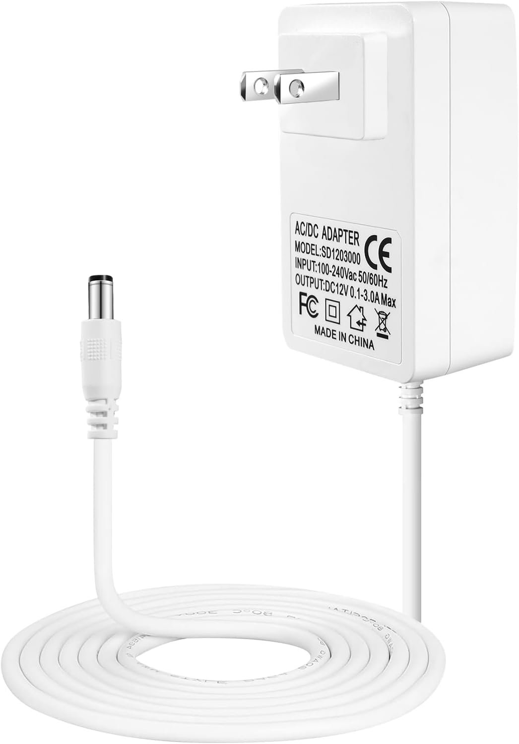 Cord for 4moms mamaRoo 4, 12V 3A Charger for RockaRoo Baby Swing, AC Adapter Charging Plug Replacement for mamaroo 2015 Infant Seat Bouncer