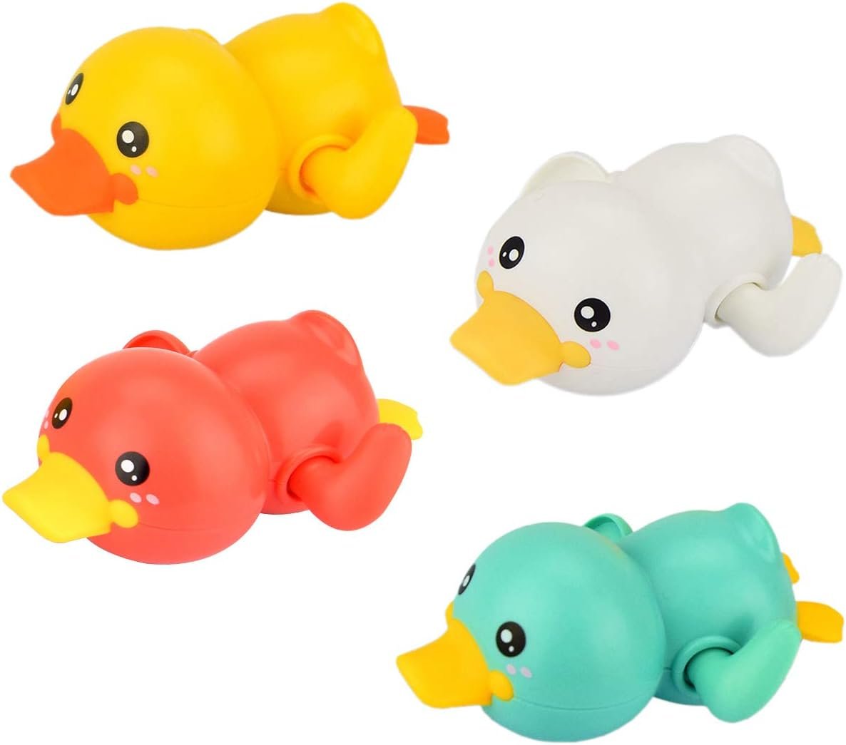 Floating Clockwork Ducks Bath Toys