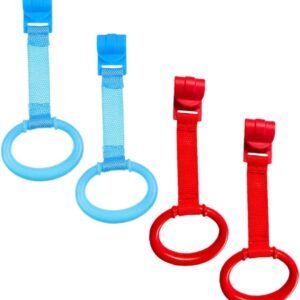 CHICAMPERA 4Pcs Bed Pull Rings Durable Standing Assist Handles for Safe Learning Support Tools for Movement and