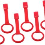 GALPADA 6pcs Pull Ring Set for Cribs