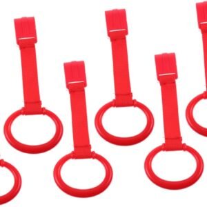 GALPADA 6pcs Pull Ring Set for Cribs