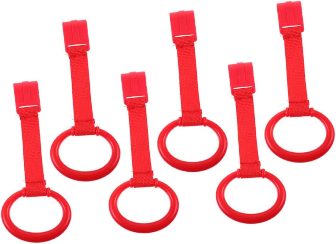 GALPADA 6pcs Pull Ring Set for Cribs
