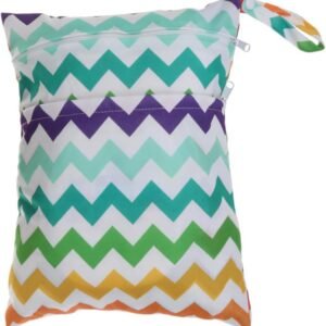TOYANDONA Dual-Zipper Diaper Bag | Rainbow Design for Boys & Girls - Image 7